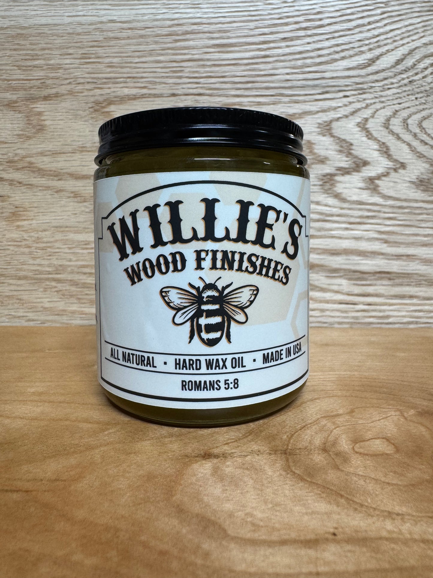 Willie's Wood Finish - 8oz Jar